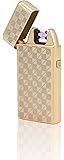 TESLA Lighter T05 Double Arc inkl. Motiv Kariert