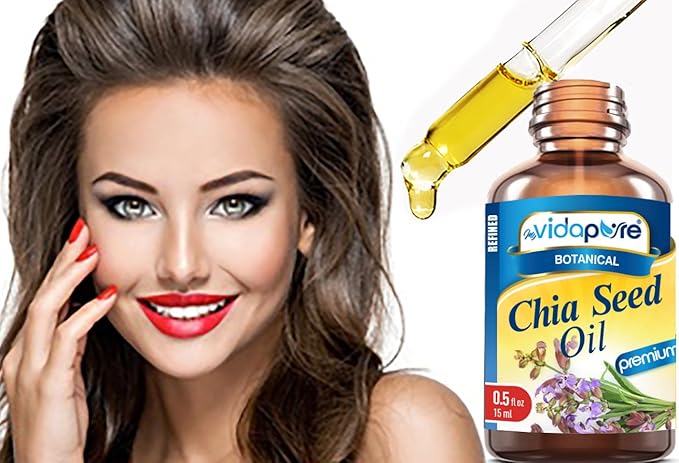 ACEITE DE SEMILLA DE CHIA Refinado, sin diluir. 0.5 Fl.oz ...