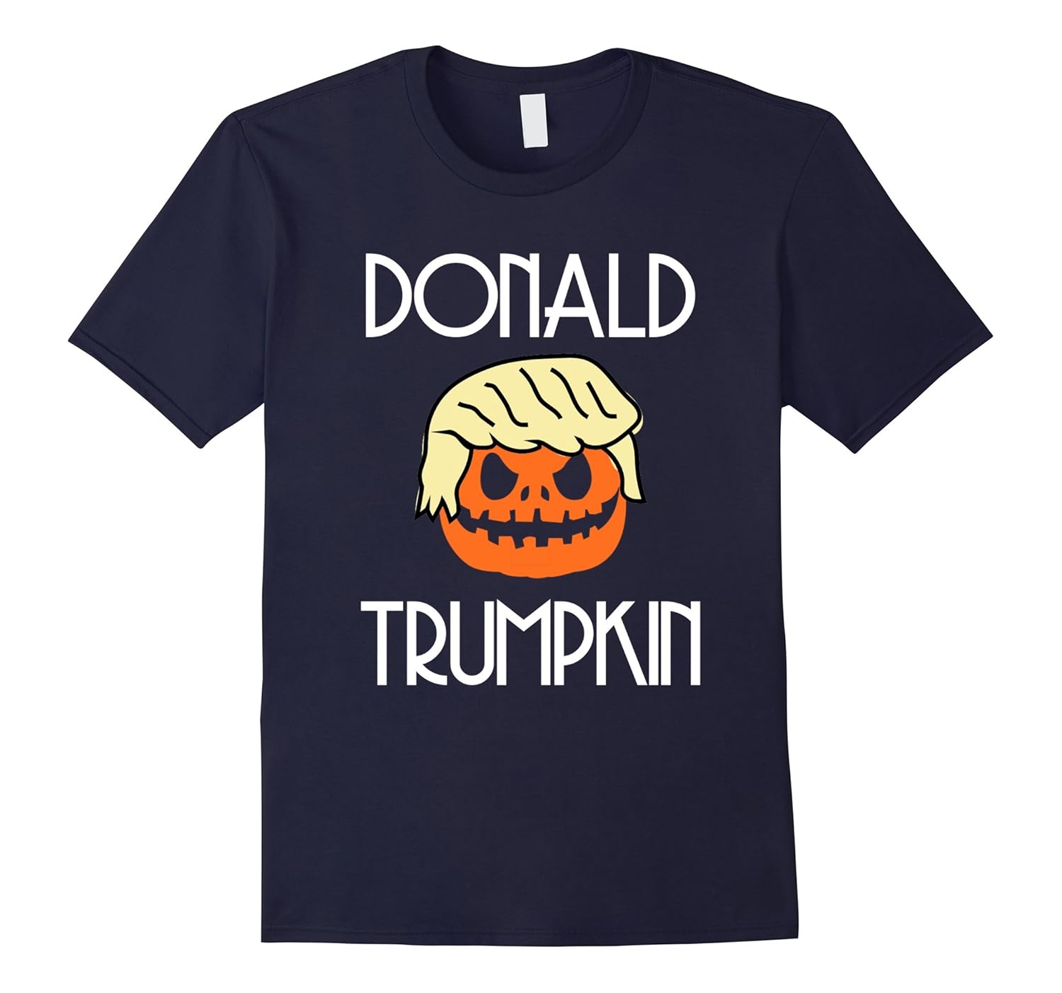 Donald Trumpkin Funny Halloween T Shirts For Men Women Kids-ANZ