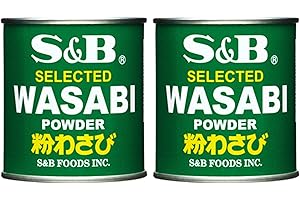 S&B Wasabi Powder 1.06-Oz Cans (Pack of 2)