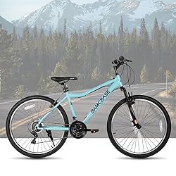 Hiland Women 26 Inch Mountain Bike, Mens and Womens