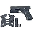 Handleitgrips Gun Grip Tape Compatible with Glock 17, Glock 22, Glock 34, Glock 35 Gen 3 - Black Sandpaper Pistol Grip Tape, Easy Installation, Gun Parts & Accessories, Veteran Owned, Made in USA