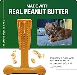 Bamboodles T-Bone Dog Chew Toy Medium Peanut Butter Flavour view 5