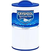 Cryspool® 07022 Filter Compatible with Caldera 50, Caldera Spas, C-7350, 1019401, 73532, PCD50N, FC-3963, 50 Sq. Ft Spa Filter Cartridge, 1 Pack