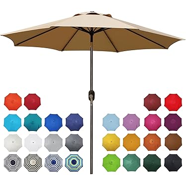best patio umbrella naturak amazon Amazon Best Sellers: Best Patio Umbrellas & Shade