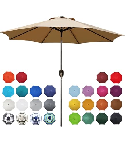 fade resistant patio umbrella Clearance