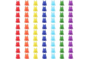 EKisemio 70 Pcs Mini Frog Garden Decor | Multi Colors Frog Figurines | Miniature Home Décor | Tiny Plastic Frogs | Fairy Garden Decor…