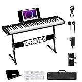 TERENCE Keyboard Piano with 61 Semi-weighted Keys
