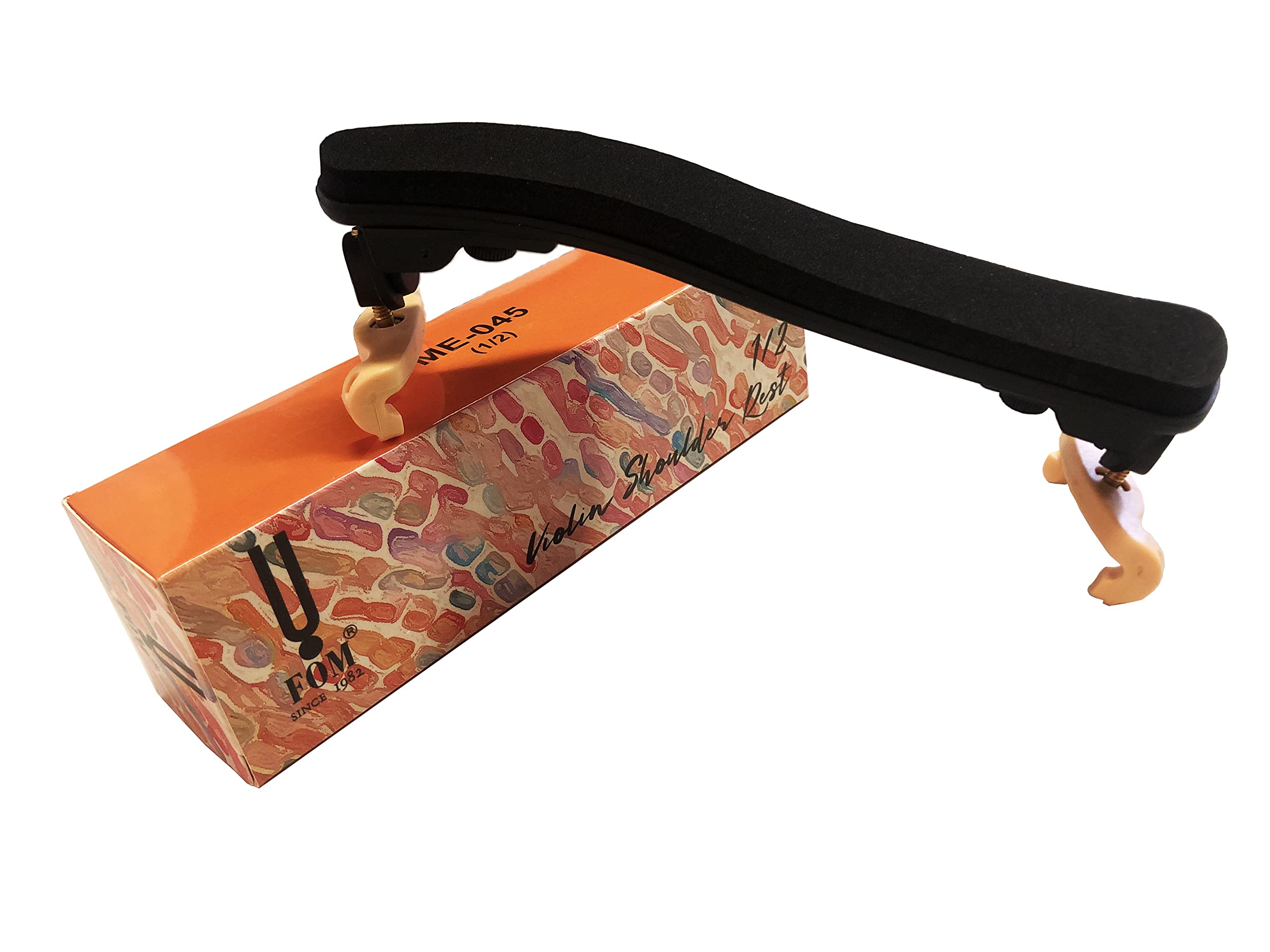 Violin Shoulder Rest mezzo-forte FOM Size 1/2 - Adjustable Ergonomic for Children