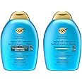 OGX Renewing + Argan Oil of Morocco Shampoo & Conditioner Set, Strengthens & Repairs Dry, Damaged Hair, Paraben-Free, Sulfate