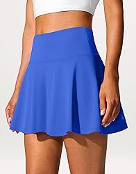 SANTINY 14" Tennis Skirt Golf Skorts with Pockets