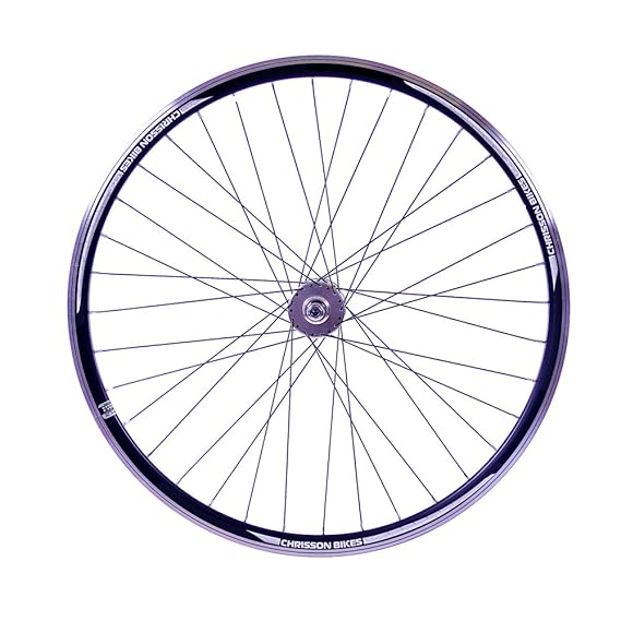 CHRISSON FIXI Fahrrad LAUFRAD VORDERRAD HINTERRAD 28' 700C ETRTO 622 für Fixed Gear Single Speed schwarz
