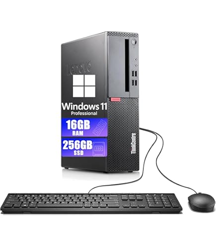 Windowsデスクトップ lenovo ThinkCentre M710q Core i3 7th Gen Amazon.com: Lenovo ThinkCentre M710q Tiny Desktop Computer