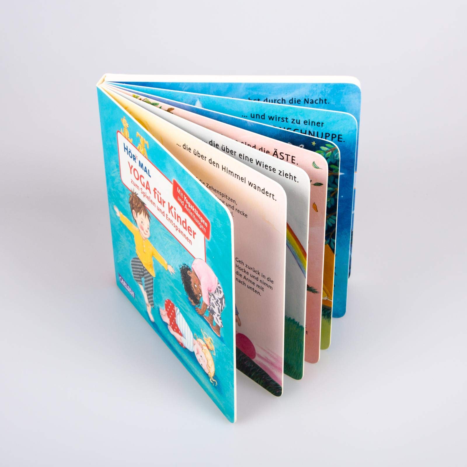 Hor Mal Soundbuch Yoga Fur Kinder Zum Spielen Und Entspannen Entspannungsubungen Mit Musik Und Sounds Fur Kinder Ab 2 Jahren Amazon De Rubel Doris Rubel Doris Bucher