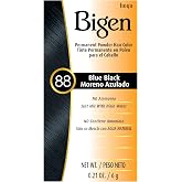 #88 Blue Black Bigen Permanent Powder (3 Pack)