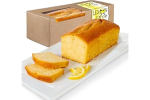 Beatrice Bakery Co. Lemon Drop Liqueur Cake Bar, Gramdma's Sweet And Savory Freshly Made Liqueur Cake, Est. 1917 (14 oz Box)