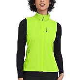 Little Donkey Andy Women's Lightweight Quick Dry Vest Summer Windproof Sleeveless Elastic Jacket for Golfing Cycling Running
