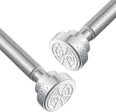 FRENESSA Tension Rod for Shower Stainless Steel 73-138cm No Drilling
