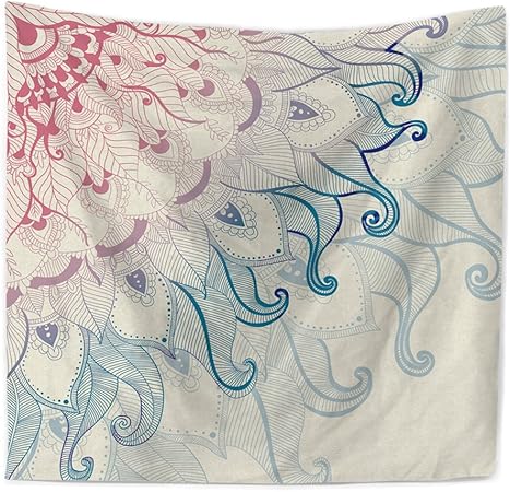 MARXHOT Moderne Wandbehang-Tapisserie-Polyester-Gewebe-Stechapfel