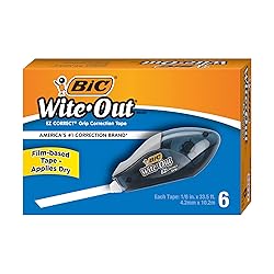 BIC Wite-Out Brand EZ Correct Grip Correction