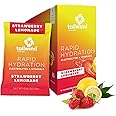 Tailwind Nutrition Rapid Hydration Carbohydrate & Electrolyte Powder, Vitamin C & Sea Salt Exercise Workout Mix, Strawberry Lemonade, Pack of 12 Sticks