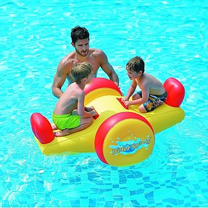 Amazon.com: Flotador inflable con forma de subibaja para ...