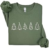 Moda Custom Embroidered Christmas Sweatshirt Holiday Pullover Cozy Winter Embroidery Sweater for Men & Women