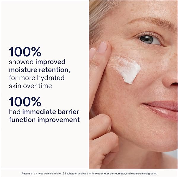 SKINFIX TRIPLE LIPID-PEPTIDE CREAM REFILL – 1.7 OZ – RICH FACE MOISTURIZER TO INSTANTLY HYDRATE & RESTORE DRY, SENSITIVE SKIN – NON-COMEDOGENIC, FRAGRANCE FREE, VEGAN, CRUELTY FREE