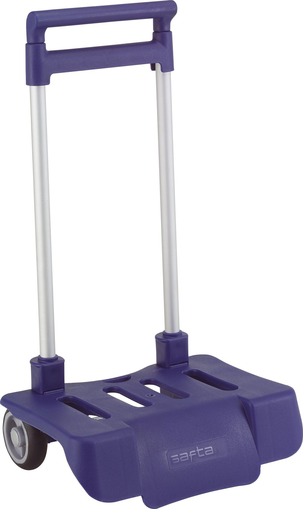 Safta Trolley for school backpacks, foldable, light, resistant with extractable grip handle and wheels