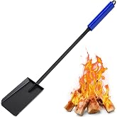 CKLT 28in Fireplace Shovel Ash Shovel for Fire Pit Fireplace | Scoop Charcoal Shovel Iron Gardening Shovel Fireplace Tools for Outdoor Fire Pit Indoor Fireplace Solo Stove