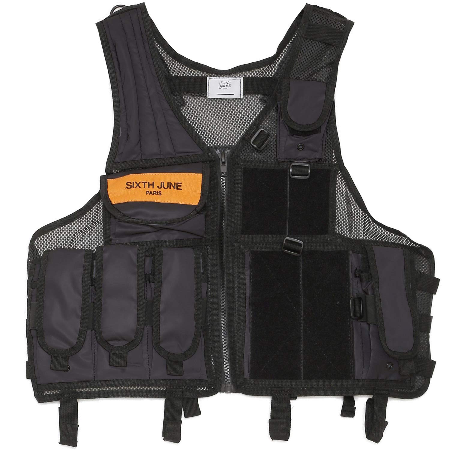 Sixth June Men's Tactical Jacket, Noir, Unique Size