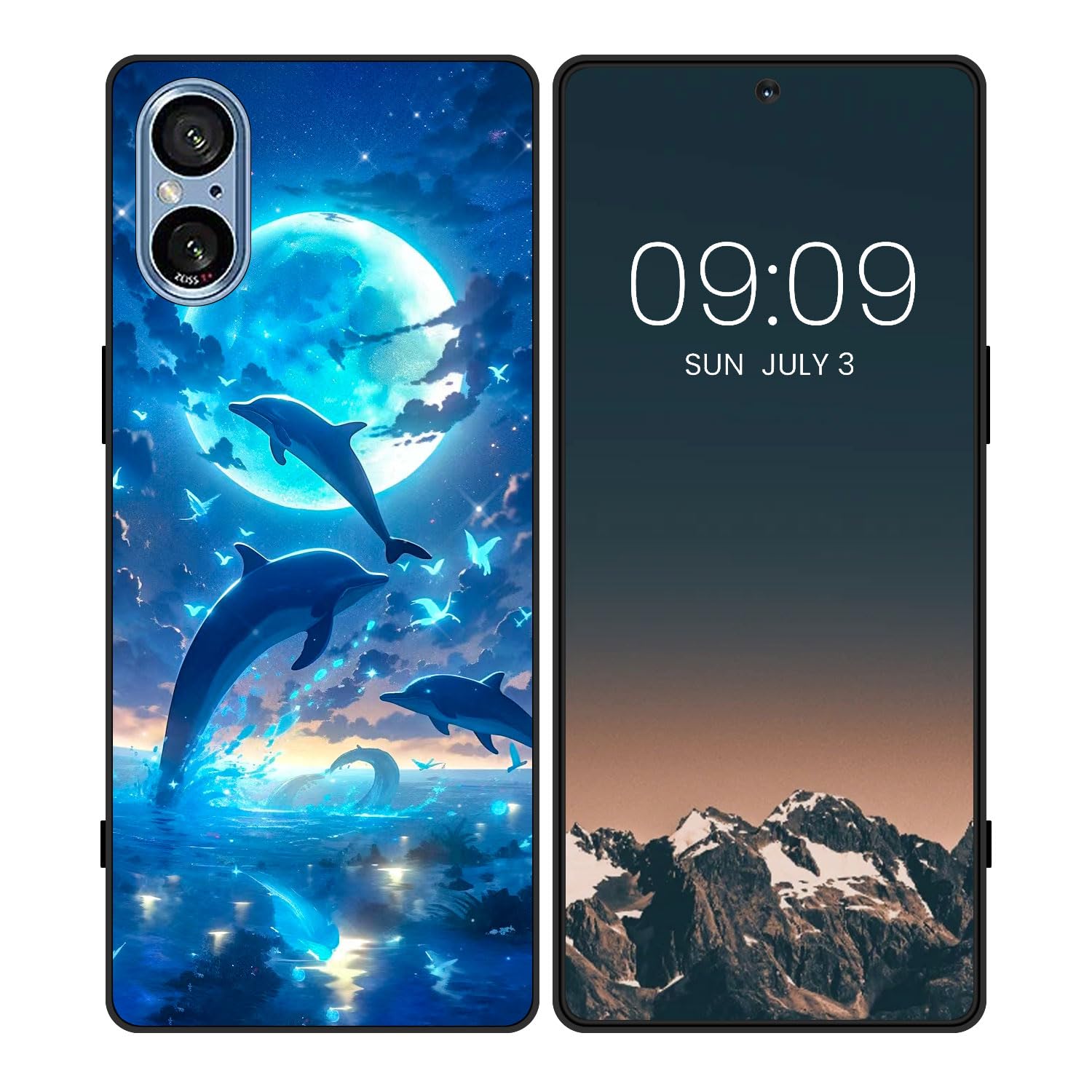 WUACYEAMING for Sony Xperia 5V 2023 Cute Case,Soft