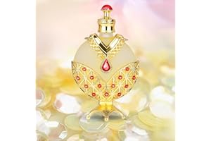Huibao Gold Arabian Concentrated Perfume Oil, Arabic Perfume for Women, Arabian Perfume Oil- Long Lasting A Seductive Perfume Oil (12ml)