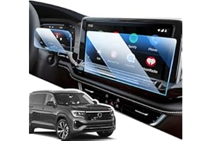 LANGBEAN Screen Protector for 2026 2025 2024 VW Atlas/Atlas Cross Sport SE/SE with Technology/SEL/SEL Premium R-Line/SEL R-Line, HD Clear, Anti-scratch, 2024 2025 volkswagen Atlas Accessories