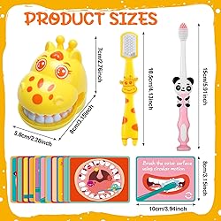 Skylety 2 Set Dentist Kit for Kids Dentist Play Set