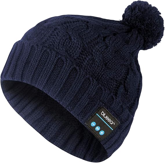 womens blue winter hat