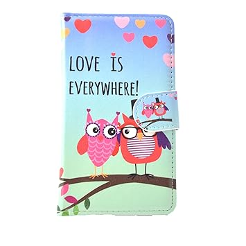 ikracase Slide Design für ZTE Blade L5 / L5 Plus Smartphone Handytasche Schutzhülle Tasche Case Cover Hülle Motiv Design 3