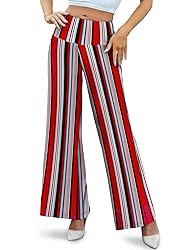 Arolina Women's Stretchy Wide Leg Palazzo Lounge