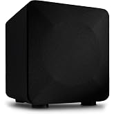 Audioengine S6 Mini Subwoofer &ndash; Compact 210W Powered Bass Speaker | for Music, Movies, Gaming &amp; Home Office Setups - Black