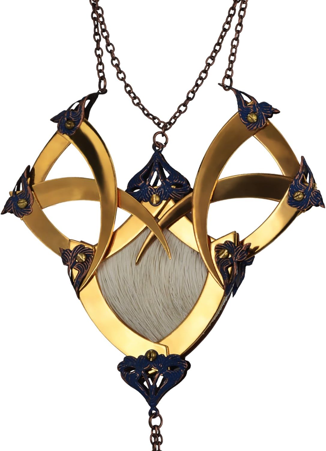 MAMARAGAN Gold Crowned Coat of Arms Medallion