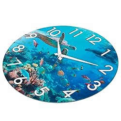 Indoor Outdoor Clock Waterproof - Nautical Coastal