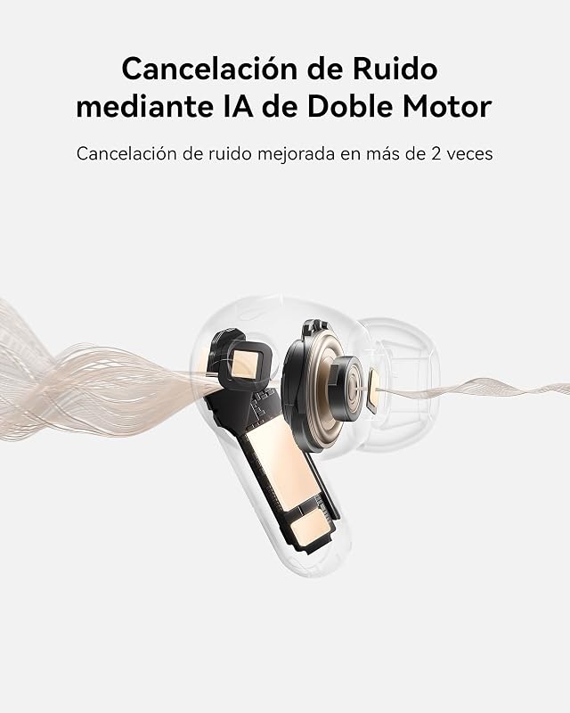 FreeBuds Pro 5 Auriculares Inalámbricos Bluetooth, Gris