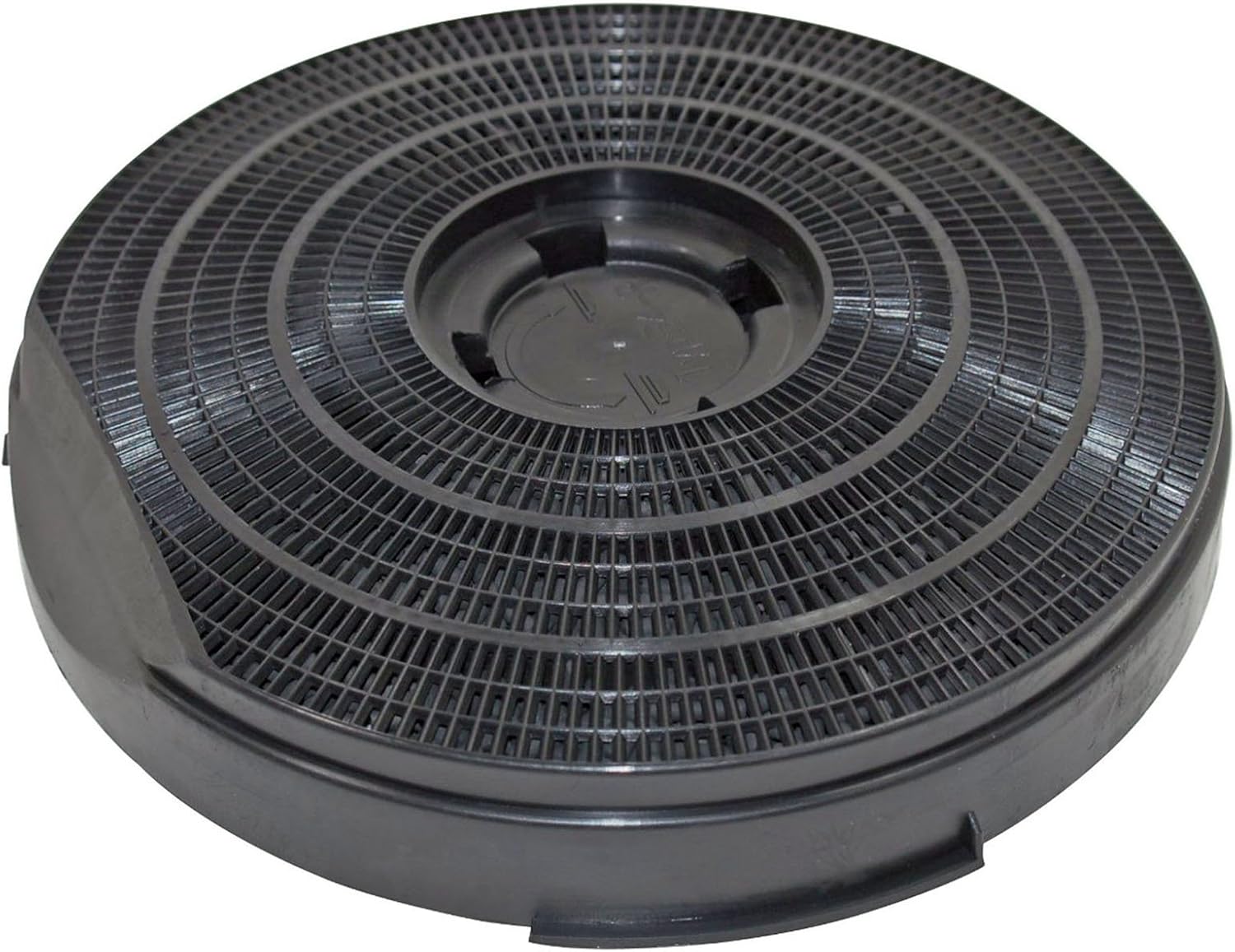 SPARES2GO Charcoal Carbon Round Vent Filter for Elica Cooker Hood (260