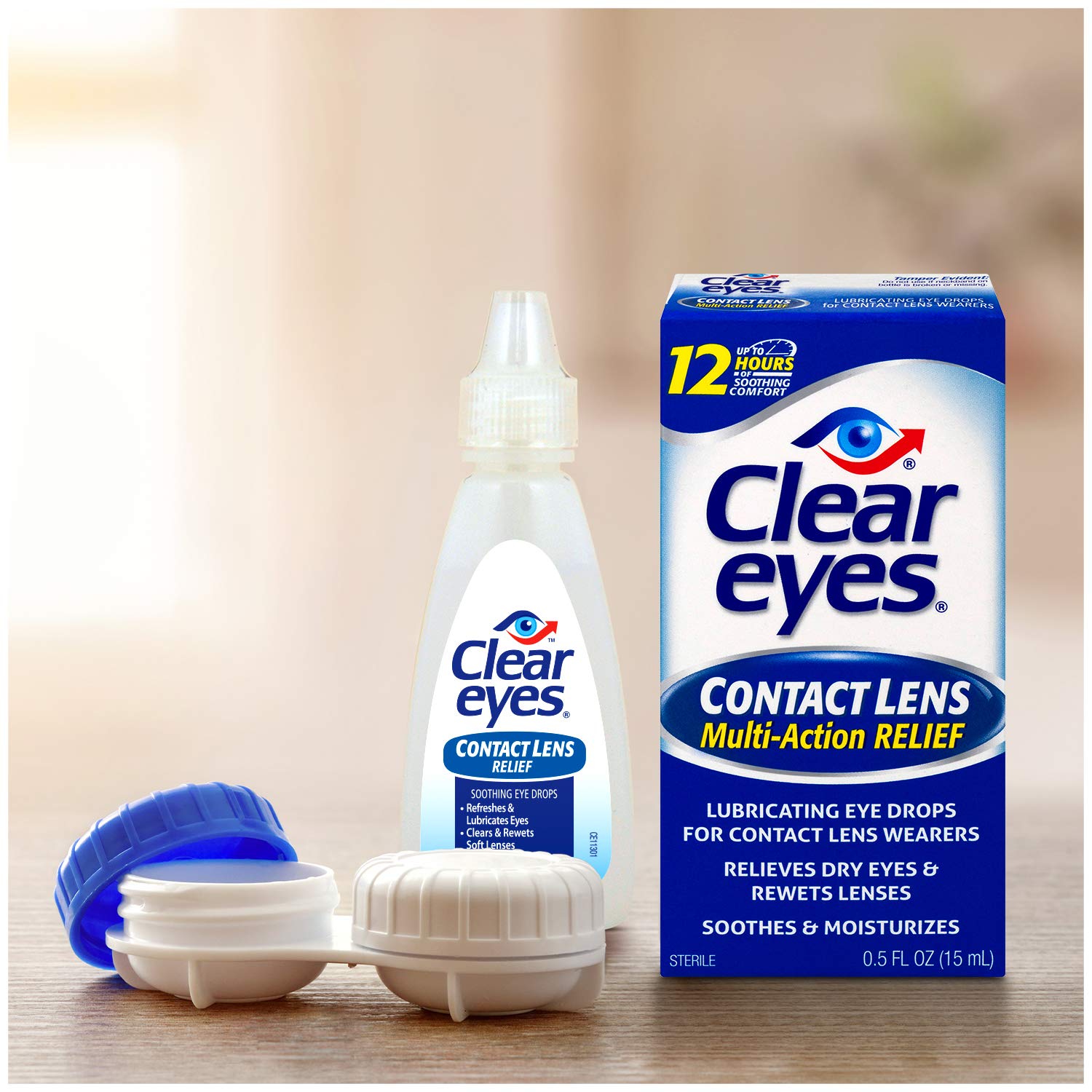 Mua Clear Eyes Contact Lens MultiAction Relief Eye Drops 0.5 FL OZ