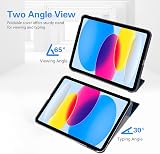 ProCase iPad Case for iPad 11th Gen A16 2025 and iPad 10th Gen 2022 Darkblue view 5