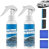 2Pcs Car Rust Removal Spray,Iron Powder Remover,Rustout Instant Remover Spray,Multifunctional Paint Cleaner Car Maintenance Powder Spray Rust Remover Iron Cleaning,Iron Powder Remover for Car (100ML)