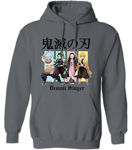 【新品未開封】 鬼滅の刃DEMON SLAYER hoodie Amazon.com: Demon Slayer Kimetsu no Yaiba Slay Squad Mens and