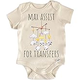 NOFO VIBES Occupational Therapist Ot Baby Bodysuit – Funny Infant Outfit, Unisex Cotton Clothes, Soft Short Sleeve Newborn