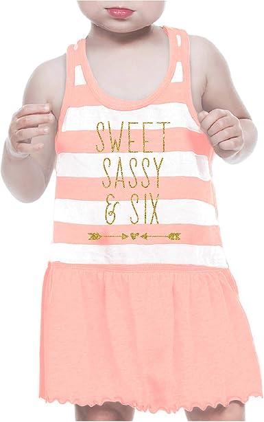 six years baby dress