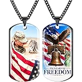 CDBUY Custom Dog Tag Necklace with Personalized Photo or Text for Men Women | Photo Necklace Gift, Double-Sided Customized Memory Necklace with Picture, Stainless Steel